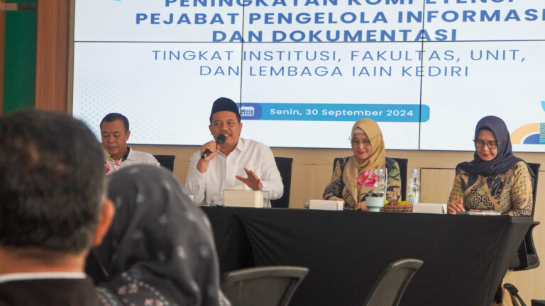 Peningkatan Kompetensi PPID IAIN Kediri: Upaya Meningkatkan Transparansi dan Pelayanan Publik