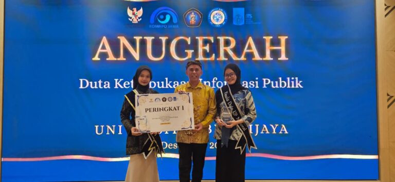 Mahasiswi UIN Syekh Wasil Kediri Juara 1 Duta Keterbukaan Informasi Publik Nasional 2025